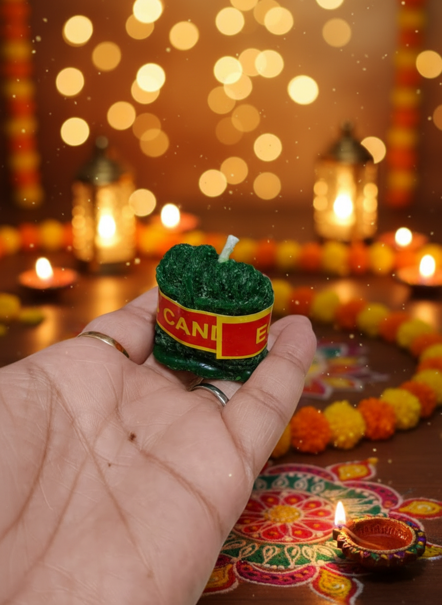 Eco pataka candles set of 9