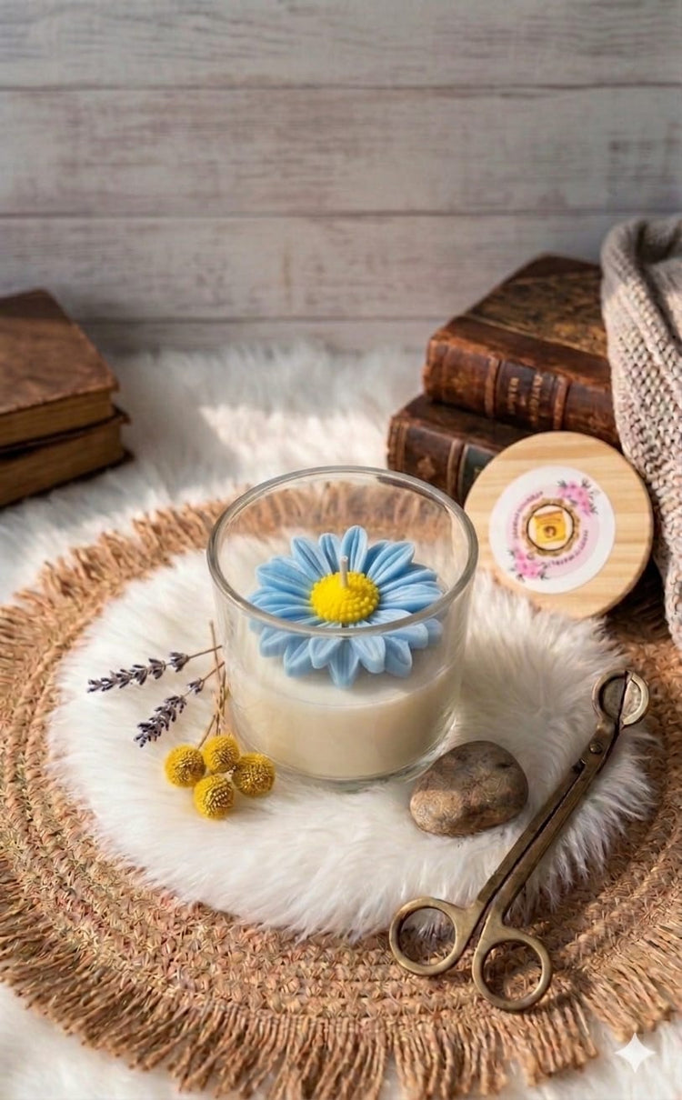 Glass Jar Candles With Wooden Lid