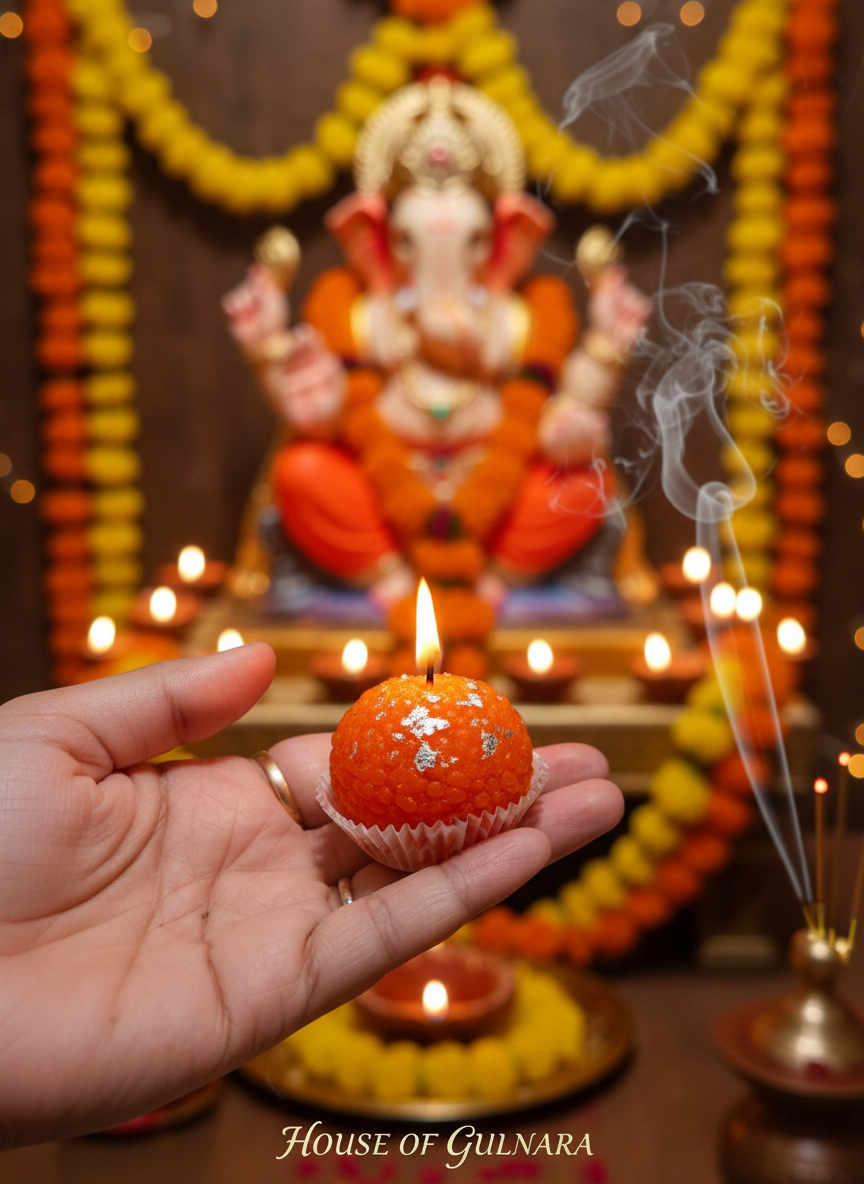 LADOO CANDLE SET OF 9