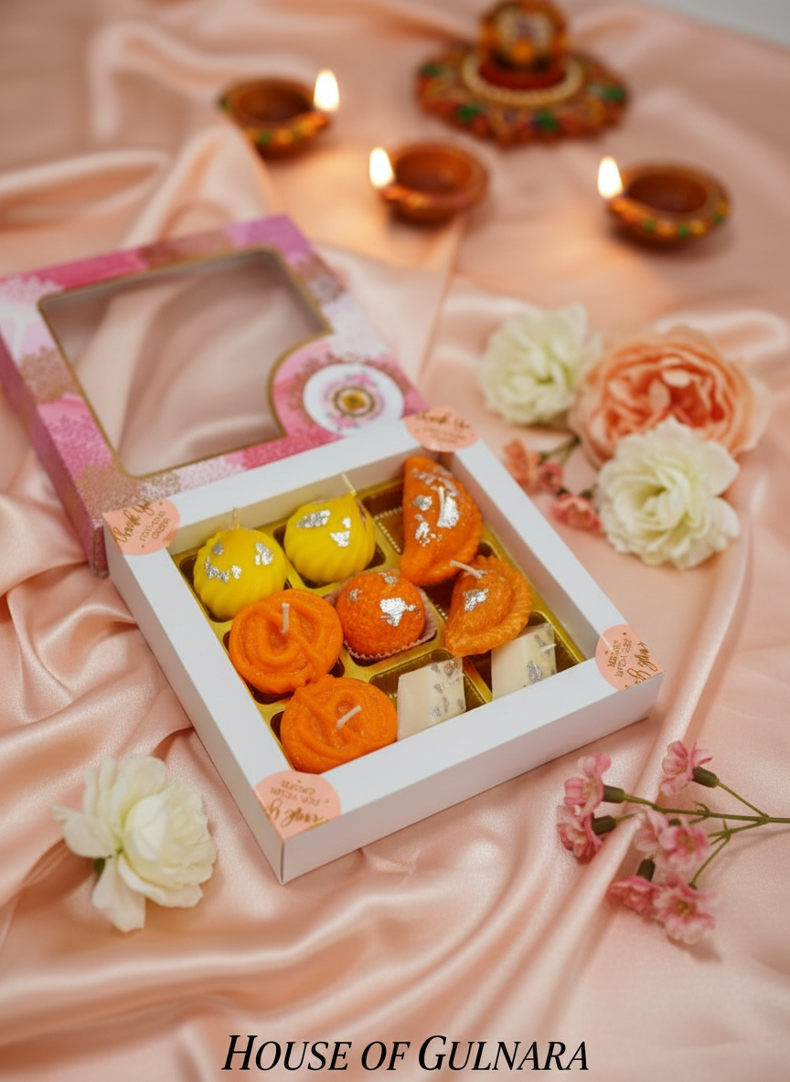 Signature Mithai candles set of 9(b)