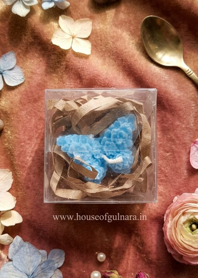 butterfly candle with stick