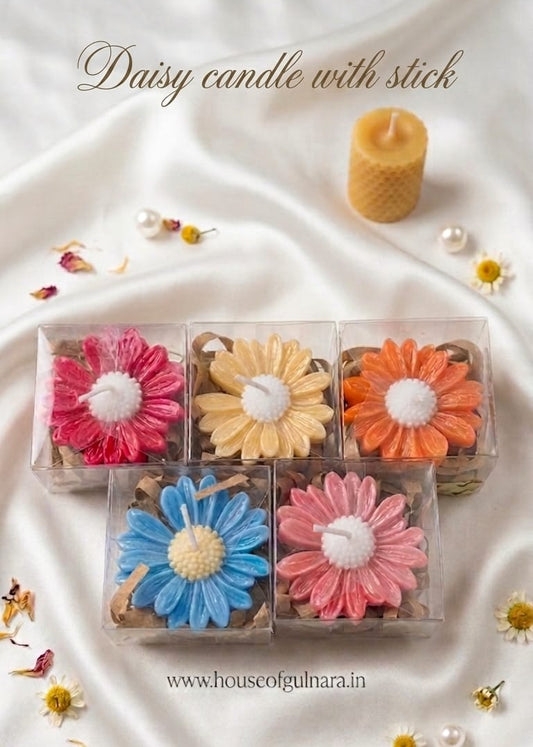 Daisy candle